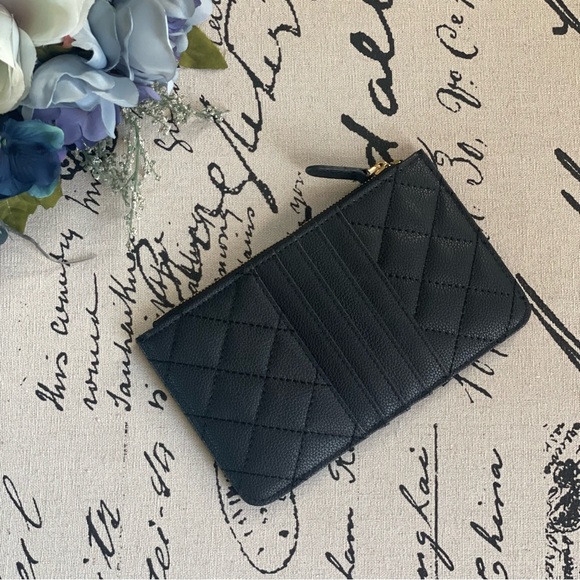 Chanel Beauté GWP Classic Phone Case Cardholder Wallet Pouch Quilted Pattern - Picture 8 of 14